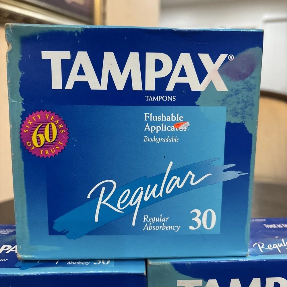 Tampax vintage 1997